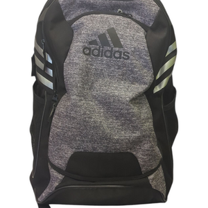 Used Adidas RN 90288 BB/SB Player Backpack Black And Grey 11862-S000091195