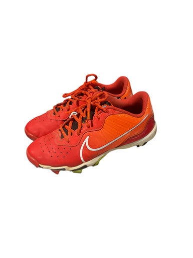 Used Nike DIAMOND RED CLEATS BB/SB Cleats Red Junior 05 11834-S000042807