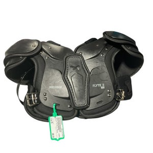 Used Xenith FLYTE 2 YOUTH FB Shoulder Pads Black MD 11834-S000042835