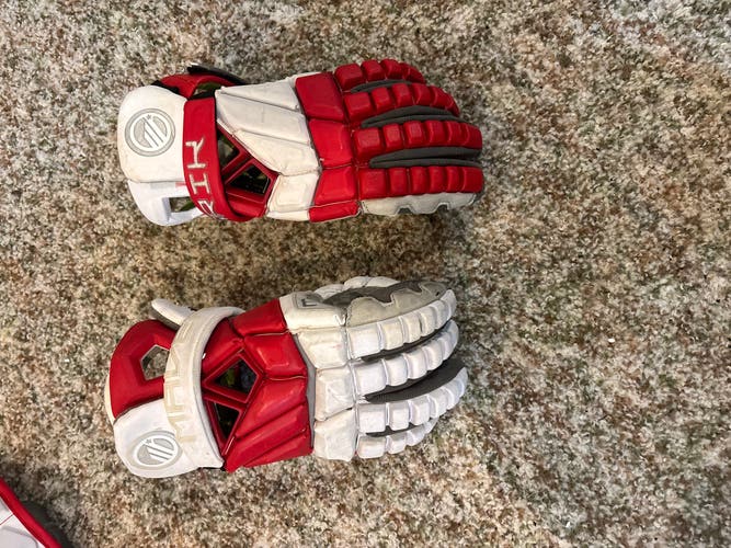 Maverik M4 Lacrosse Gloves Large (Used)