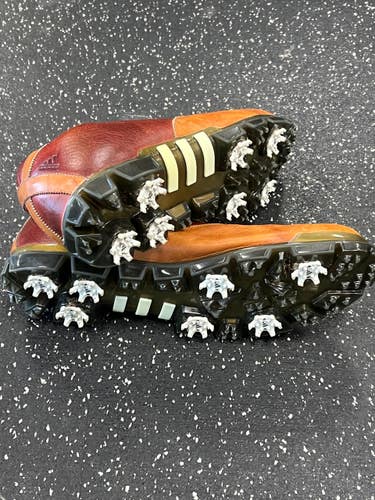 Used Adidas Mens Golf Shoes Brown Senior 12 11849-S000033602