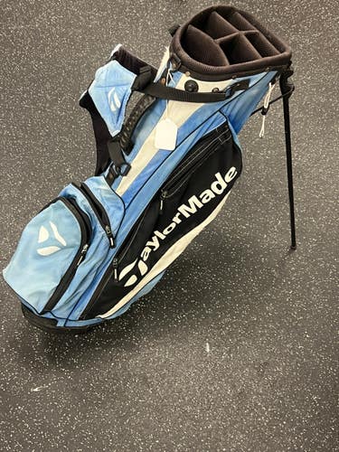 Used Taylormade 6 DIVIDER Womens Stand Bag Royal Blue 11849-S000033528