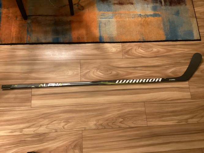 Senior Warrior Alpha QX Left Hand Hockey Stick W03 85 Flex Pro Stock (New)