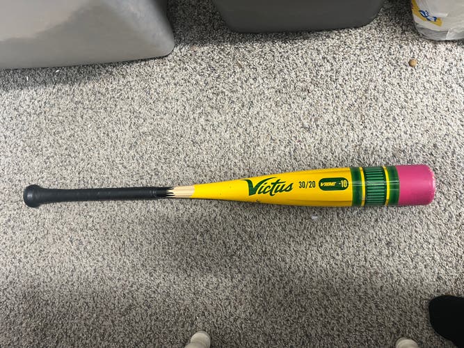 2024 Victus Vibe Alloy USSSA Certified Bat (-10) 20 oz 30" (Used)