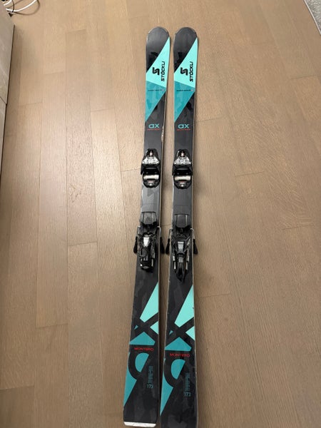 173 cm Stockli Montero AX Skis with Marker Xcomp 12 GW Bindings and Phantom wax treatment