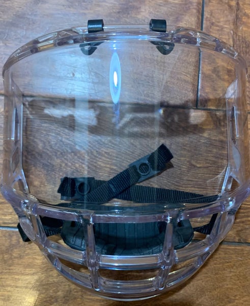 Used CCM FV1 Senior Full Shield (Bubble / Fish Bowl) with All Hardware *Read Full Description*