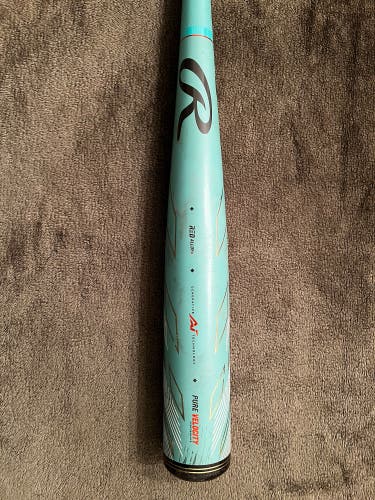 2024 Rawlings Mach AI Alloy BBCOR Certified Bat (-3) 31 oz 34" (Used)
