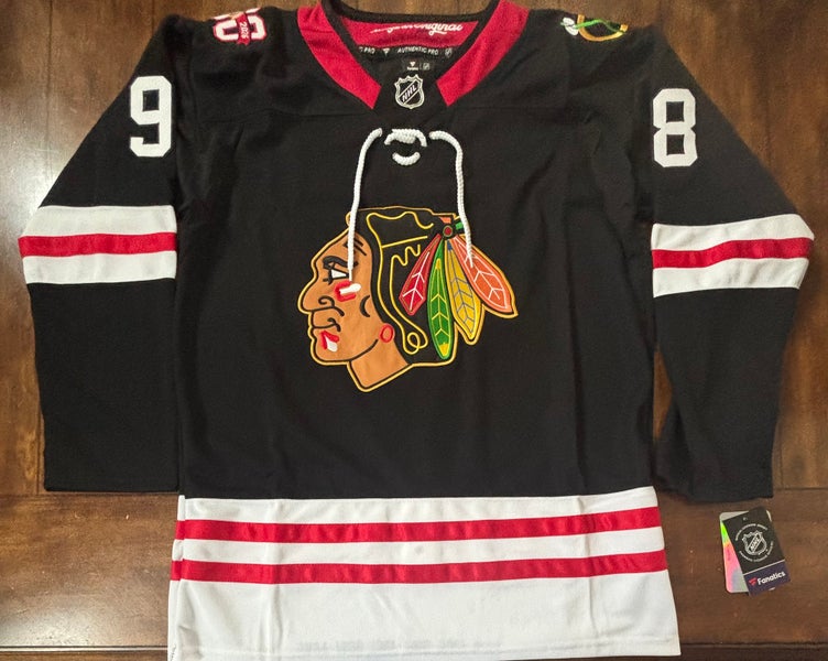 Chicago Blackhawks Connor Bedard 100 Year Centennial Jersey Adult Large (52) NWT