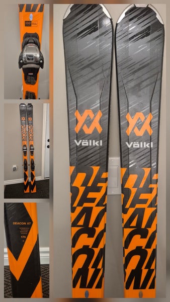 Men's 2023 All Mountain 175 cm Volkl Skis With Bindings (Used)