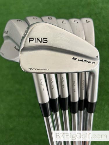 Ping Blueprint Forged Iron Set 4-W / NS Pro Modus Tour 105 Stiff
