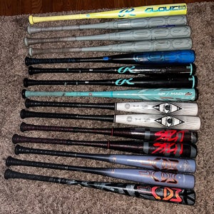 Bundle of BBCOR Bats New and Used