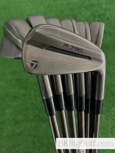 Taylormade P790 25 Battleworn Forged Iron Set 4-P / NS Pro Modus Tour 105 Stiff