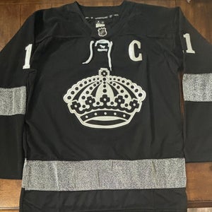 Los Angeles Kings #11 Anze Kopitar Alternate Black Adult XL (54) NWT