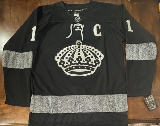 Los Angeles Kings #11 Anze Kopitar Alternate Black Adult XL (54) NWT