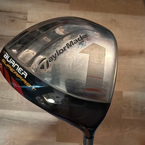 Men's TaylorMade Burner Superfast Right Handed Driver Stiff Flex 9.5 Loft (Used)