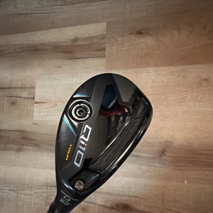 Men's TaylorMade Qi10 Tour Right Handed Hybrid Stiff Flex 4H (Used)