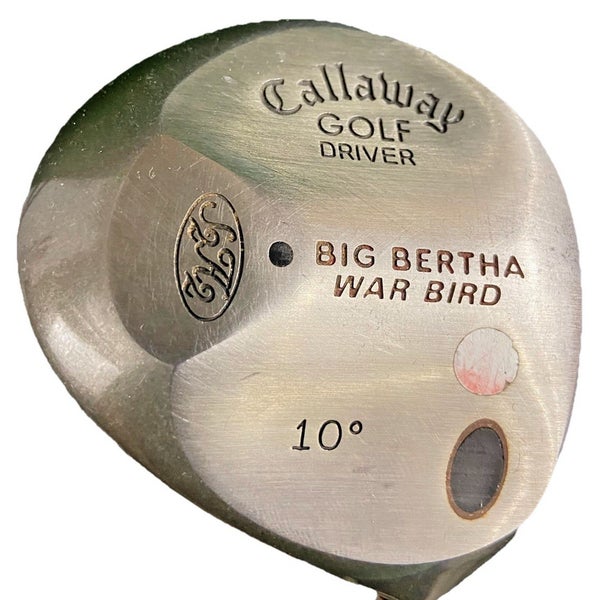 Callaway Big Bertha War Bird Driver 10 S2h2 RH Memphis 10 Steel 43 HC Very Nice