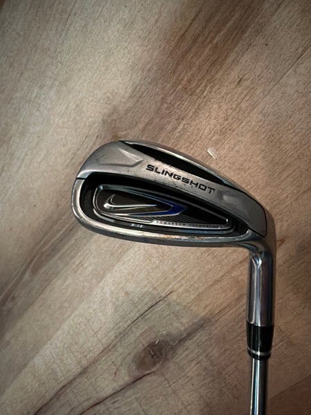 Men's 2010 Nike Slingshot Right Handed Iron Set Uniflex 8 Pieces Steel Shaft (Used)