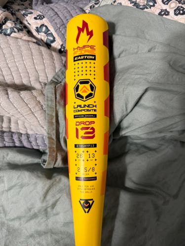 2025 Easton Hype Fire Composite USABat Certified Bat (-13) 13 oz 26" (Used)