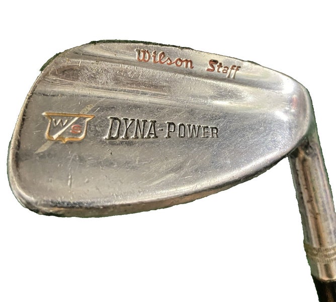 Wilson Staff Triple Duty Dyna Power Fluid Feel Sand Wedge 1967 RH Leather Grip