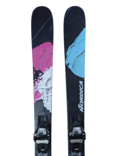 USED Nordica Unleashed 90 Skis w/ Marker Griffon TCX Bindings - 152cm