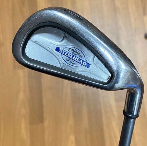 Callaway Big Bertha Steelhead X-14 6 Iron RH Regular Flex Graphite Shaft Great Golf Pride Grip