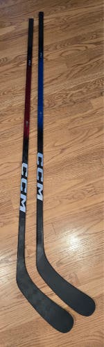 2 Senior CCM JetSpeed FT8 Pro Left Hand Hockey Stick P29 75 Flex (New)
