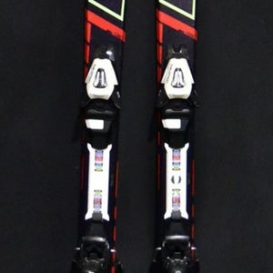 NEVICA VAIL SKIS SIZE 130 CM WITH SALOMON BINDINGS