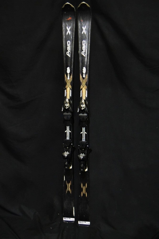 salomon aero x skis - 9 eSkin + Prolink Shift Pro (Bindings included) this ski balances performance and creativity Salomon Aero 7 eSkin 9+