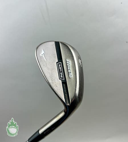 Used Right Handed Mizuno MP-T4 Forged Wedge 56*-10 Stiff Flex Steel Golf Club