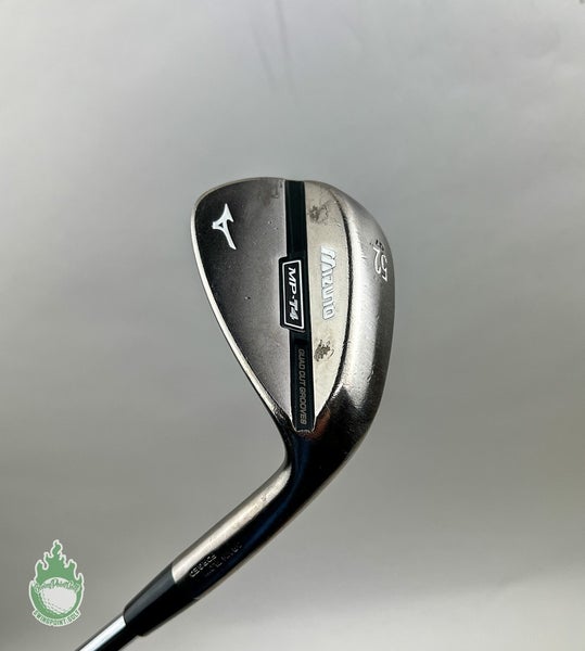 Used Right Handed Mizuno MP-T4 Forged Wedge 52*-07 Stiff Flex Steel Golf Club