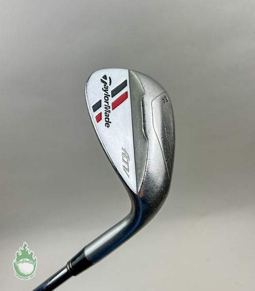 Used RH TaylorMade ATV Grind Wedge 64* KBS Wedge Flex Steel Golf Club