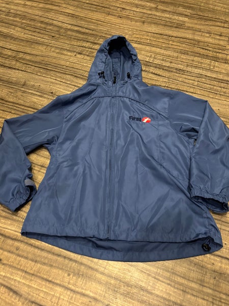 North End Full Zip Lightweight Jacket Ladies Large Blue