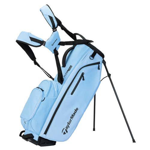 Taylor Made Flextech Crossover Stand Bag (14 way-top, Light Blue) 2025 NEW
