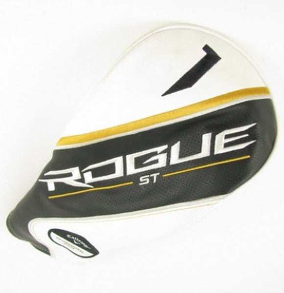 Callaway Rogue ST Professional Staff Driver Headcover (Black/White/Gold) Golf