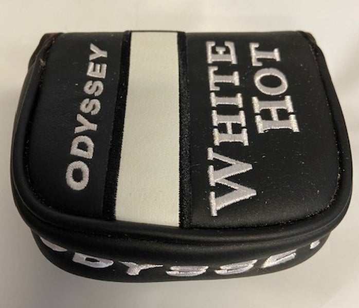 Odyssey White Hot Versa Putter Headcover (Black/White, Small MALLET) Magnetic