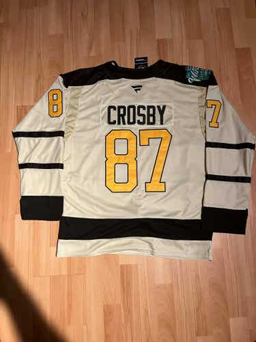 Sidney Crosby Winter Classic Pittsburgh Penguins Hockey Men's Jersey Stitched Size 54