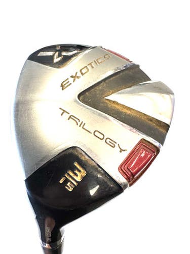 Used EXOTICS TRILOGY Mens Fairway Wood LH 3 Wood 11860-S000300768