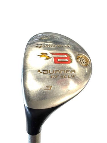 Used Taylormade BURNER RESCUE Mens Hybrid Club LH 3 Hybrid 11860-S000300770