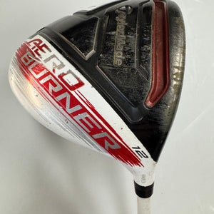 Used Taylormade AERO BURNER Mens Driver RH 12.0 Degree 11860-S000300786