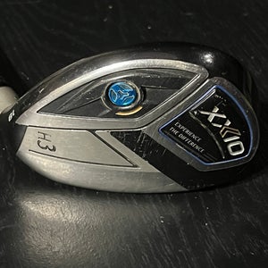 XXIO 11 3 Hybrid 3H 18* 40.5" RH MP1100 Graphite Stiff Rescue Winn Dri-Tac Lite