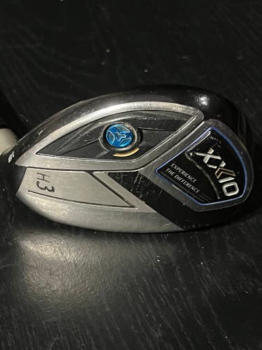 XXIO 11 3 Hybrid 3H 18* 40.5" RH MP1100 Graphite Stiff Rescue Winn Dri-Tac Lite