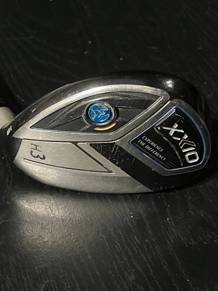 XXIO 11 3 Hybrid 3H 18* 40.5" RH MP1100 Graphite Stiff Rescue Winn Dri-Tac Lite