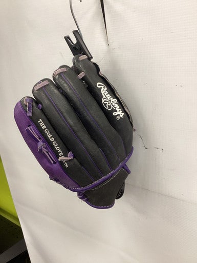 Used Rawlings HIGHLIGHT SERIES BB/SB Glove RH Throw Black 11 1/2" 11851-S000040194