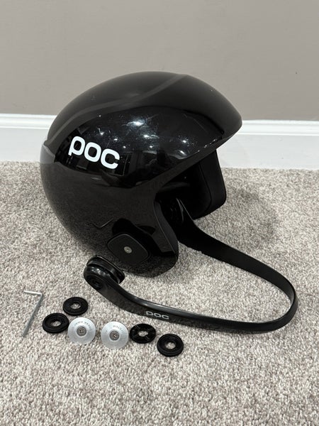 POC FIS Helmet, Skull Dura X, X Small 51-54 w/ Chin Bar