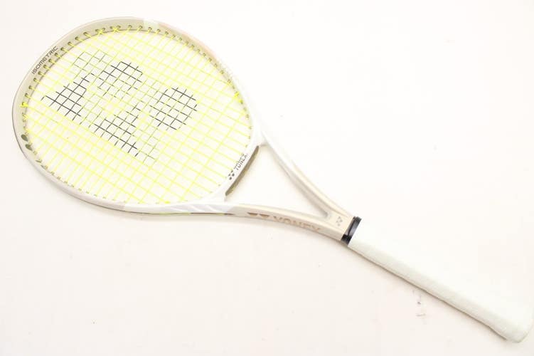 2024 YONEX VCORE 98 (305g) TENNIS RACQUET (4 1/4) YONEX REP DEMO. SAND BEIGE