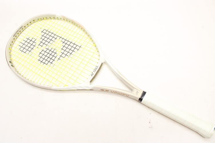 2024 YONEX VCORE 95 (310g) TENNIS RACQUET (4 1/4) YONEX REP DEMO. SAND BEIGE
