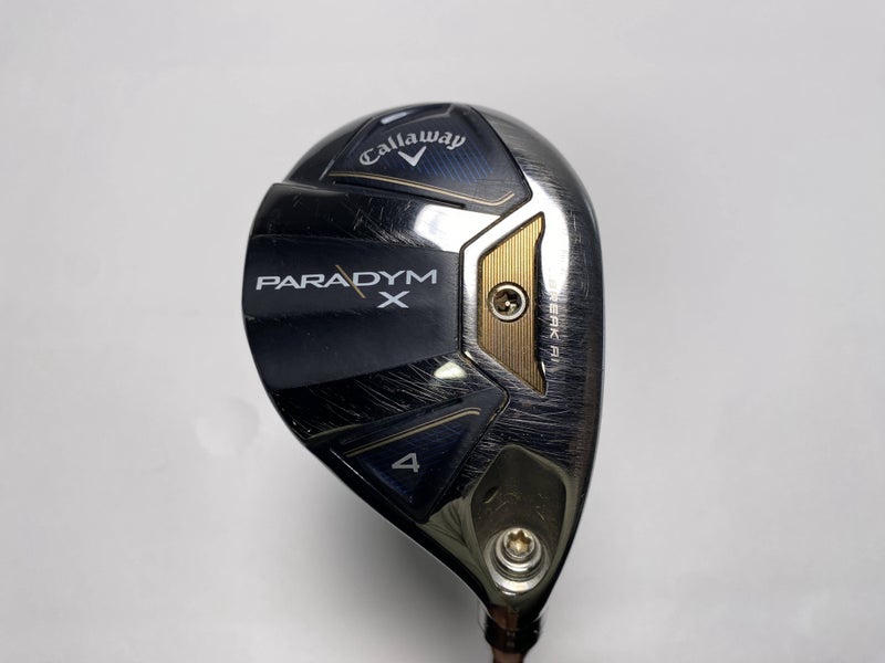 Callaway Paradym X 4 Hybrid 21* Project X HZRDUS 6.0 75g Stiff Graphite Mens RH