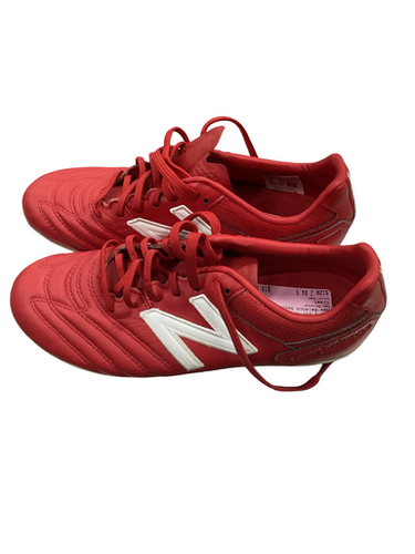 Used New Balance Soccer Cleats Red Junior 04.5 11613-S000171624