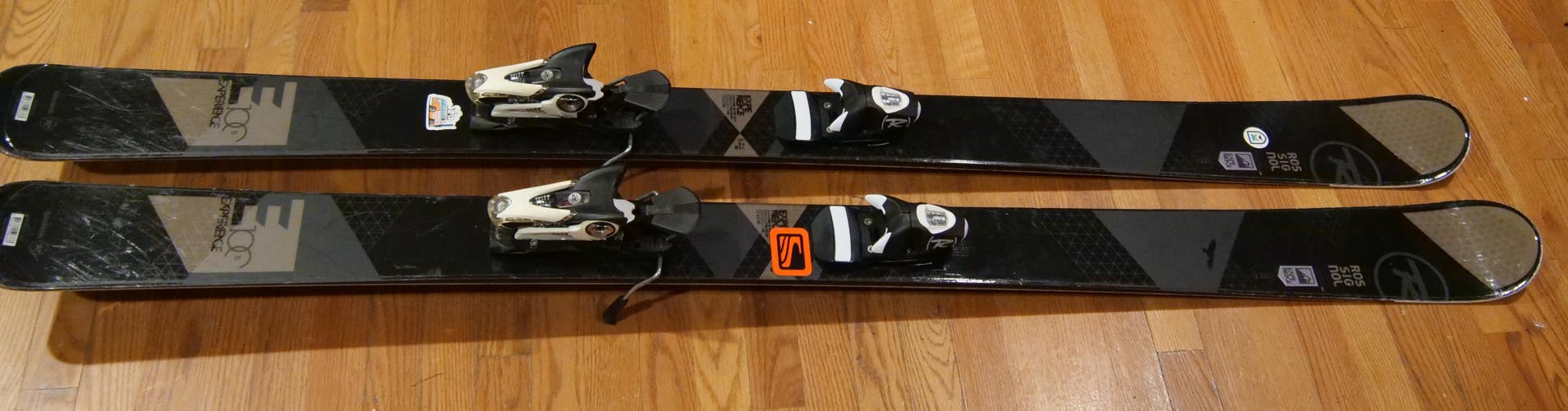Men's Rossignol 174 cm Powder Skis With Bindings Max Din 12 (Used)